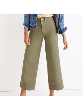 Madewell Emmett Wide-Leg
Crop Pants